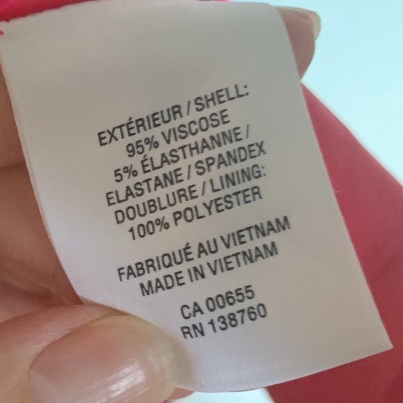 Hot-pink long-sleeve blazer - Picture 3 of 6